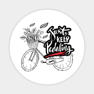 Just keep pedaling Magnet